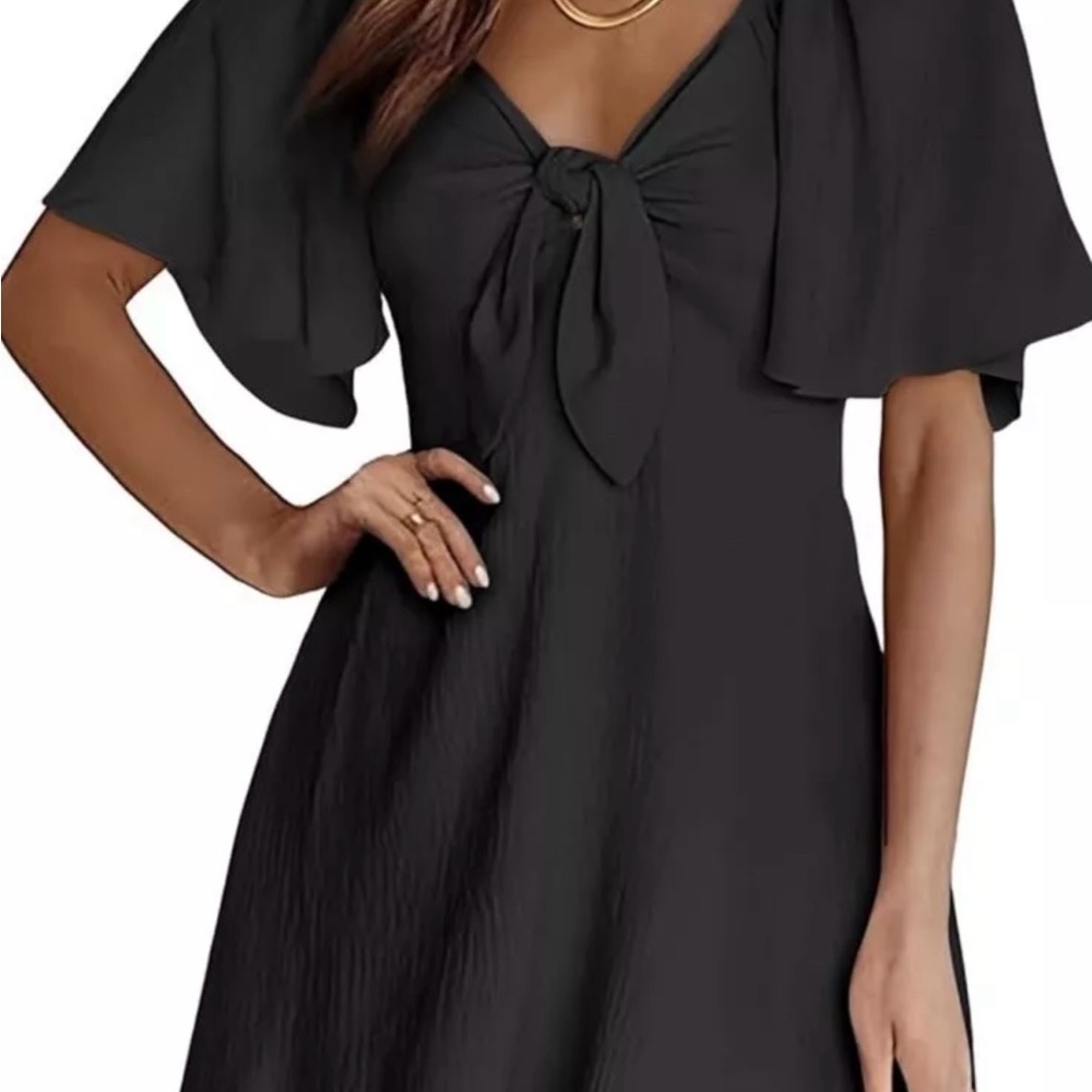 Elegant Black Women's Dress